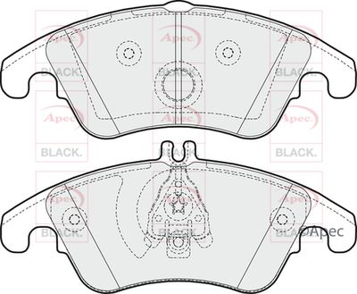 Brake Pad Set APEC PAD1620B