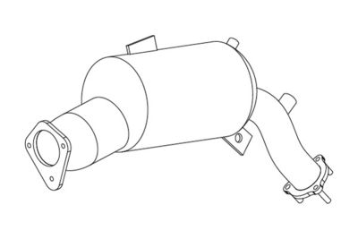 FILTRU FUNINGINE/PARTICULE SIST.DE ESAPAMENT WALKER 73388 1