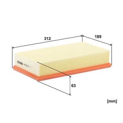 Vorschau Luftfilter Ansicht 3