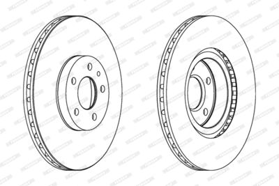 DISC FRANA FERODO DDF156 1