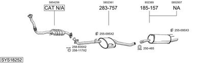 Изпускателна система BOSAL