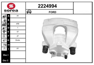 BREMSSATTEL EAI 2224993