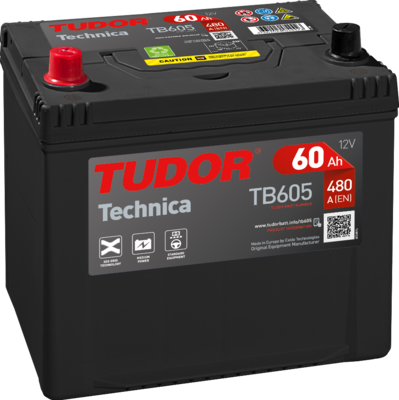 TUDOR TB605 Аккумулятор  для SUBARU SVX (Субару Свx)