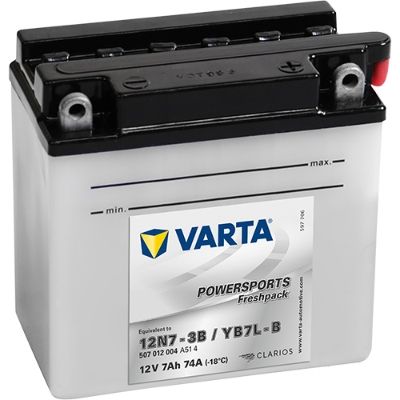 Стартерная аккумуляторная батарея VARTA 507012004A514 для YAMAHA DT