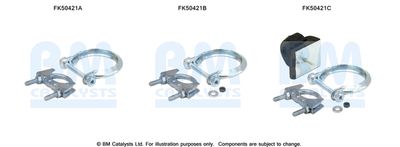 Монтажен комплект, изпускателна тръба BM Catalysts FK50421