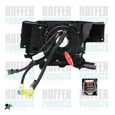 Витая пружина, подушка безопасности HOFFER 21031426 для RENAULT MODUS