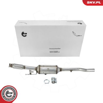 Filtr sazových částic, výfukový systém ESEN SKV 62SKV560