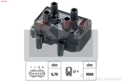 BOBINA DE INDUCTIE KW 470188