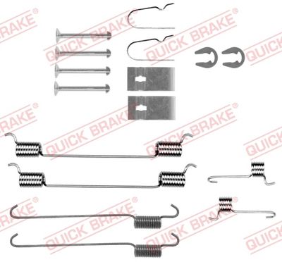 комплект принадлежности, спирани челюсти QUICK BRAKE 105-0080