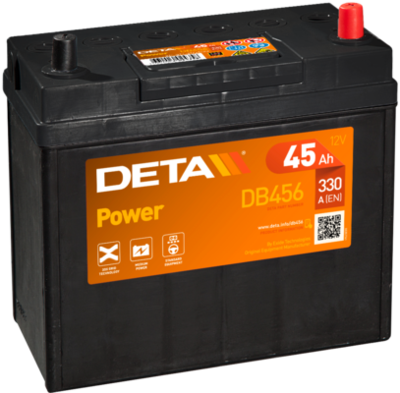Стартерная аккумуляторная батарея DETA DB456 для TOYOTA NADIA