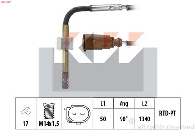 SENSOR ABGASTEMPERATUR