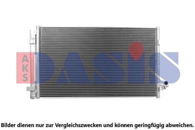 AKS DASIS 052036N Радиатор кондиционера  для BMW 8 (Бмв 8)