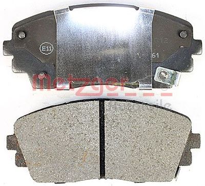BREMSBELAGSATZ SCHEIBENBREMSE METZGER AUTOTEILE 1170361 2