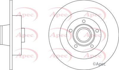 Brake Disc APEC DSK3426