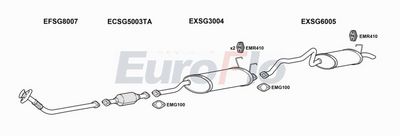 Układ wydechowy EUROFLO SGREX29D3001
