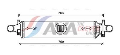 INTERCOOLER COMPRESOR AVA Clever Choice MSA4658