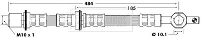 Brake Hose Borg & Beck BBH6452