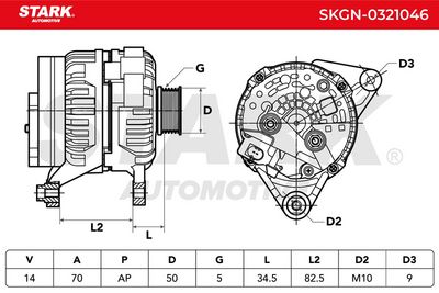 генератор STARK SKGN-0321046