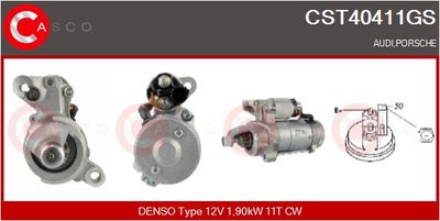 STARTER CASCO CST40411GS