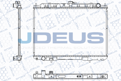 Радиатор, охлаждение двигателя JDEUS M-0190840 для NISSAN X-TRAIL