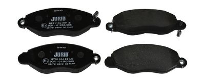 BREMSBELAGSATZ SCHEIBENBREMSE