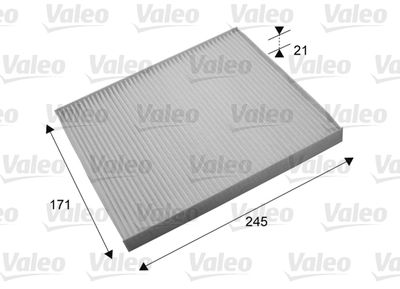 Filtr kabinowy VALEO 715638 produkt