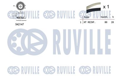 SET CUREA DE DISTRIBUTIE RUVILLE 550388 1