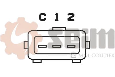 COMUTATOR TEMPERATURA VENTILATOR RADIATOR SEIM TH239 1