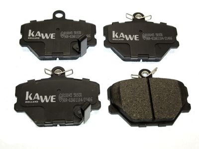 Комплект тормозных колодок, дисковый тормоз KAWE 810045 для SMART ROADSTER