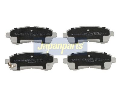 комплект спирачно феродо, дискови спирачки JAPANPARTS PA-347AF