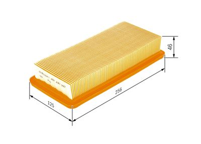 BOSCH Luftfilter