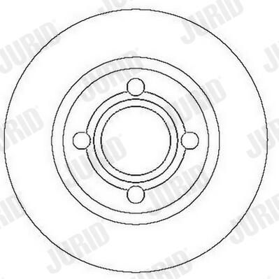 BREMSSCHEIBE JURID 561689JC 1