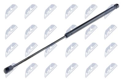 Dujinė spyruoklė, galinis langas