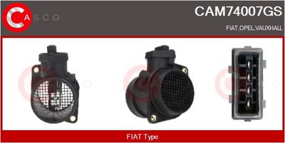 SENZOR DEBIT AER CASCO CAM74007GS