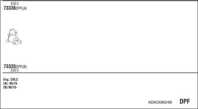 SISTEM DE ESAPAMENT WALKER ADK059624B