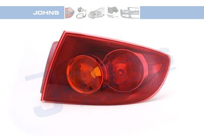 JOHNS 45 08 88-11 Задний фонарь  для MAZDA 3 седан (BK) 1.6 DI Turbo (BK12Y)