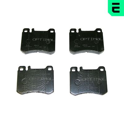 BREMSBELAGSATZ SCHEIBENBREMSE OPTIMAL BP09519