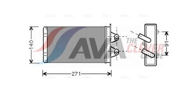 SCHIMBăTOR DE CăLDURă îNCăLZIRE HABITACLU