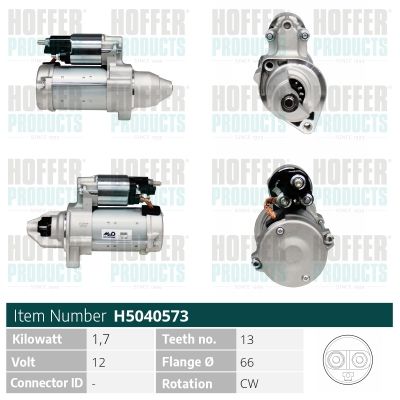 стартер HOFFER H5040573