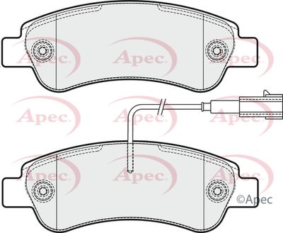 Brake Pad Set APEC PAD2037