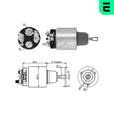 SOLENOID ELECTROMOTOR