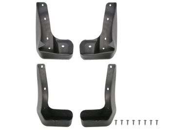 Spatlap Achter/Voor Links/Rechts (set 4 stuks.) past: HONDA CIVIC X 01.19-10.21