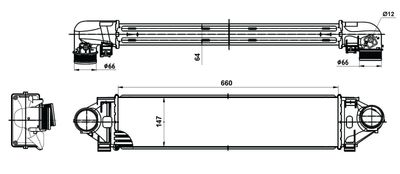 INTERCOOLER COMPRESOR NRF 30394 4