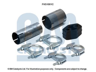 Монтажен комплект, изпускателна тръба BM Catalysts FK51001