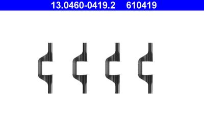 Комплектующие, колодки дискового тормоза ATE 13.0460-0419.2 для SEAT IBIZA