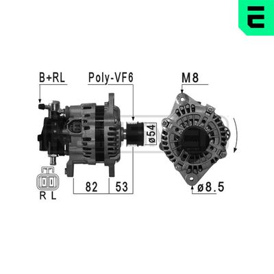 GENERATOR / ALTERNATOR ERA 210959