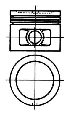 PISTON KOLBENSCHMIDT 92776600