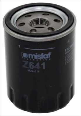 MISFAT Z641 Масляний фільтр 