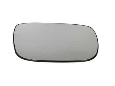 Zijspiegel glas Links (in reliëf, met verwarming) past: OPEL AGILA A 09.00-08.03