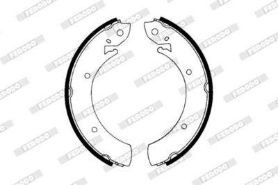 SET SABOTI FRANA FERODO FSB589 1